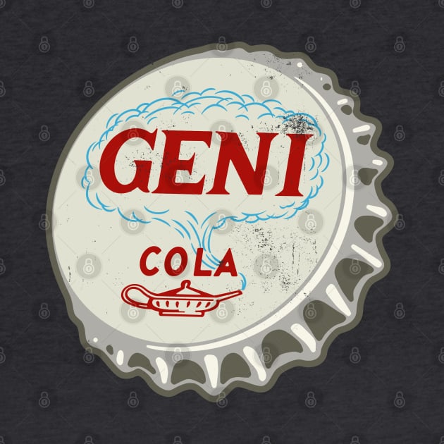 Vintage Genie Soda Bottlecap by StudioPM71